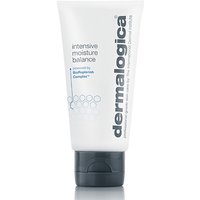White Dermalogica Intensive Moisture Balance tube, 100ml, with black cap and blue text detailing.