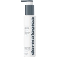 White Dermalogica Magnetic[+] Afterglow Cleanser bottle, 295ml, with a dark gray pump and bold gray branding.