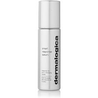 Silver Dermalogica Smart Response Serum bottle, 30 ml, with black text and sleek cylindrical design.