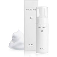 White Dr. Althea Amino Acid Gentle Bubble Cleanser bottle with pump, next to matching box and foam.