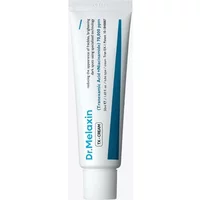 White tube of Dr.Melaxin TX Cream 50ml with blue text and logo, featuring a pointed applicator tip.