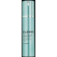 Turquoise ELEMIS Pro-Collagen Marine Mask 50ml in sleek cylindrical pump bottle with silver accents.