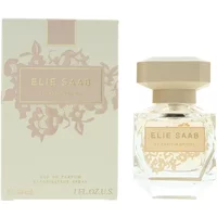 Elie Saab Le Parfum Bridal Eau De Parfum 30ml with octagonal cap and floral packaging.