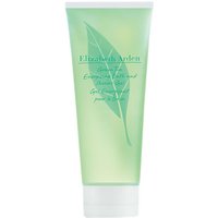 Light green tube of Elizabeth Arden Green Tea Shower Gel, 200ml, with leaf design and white cap.