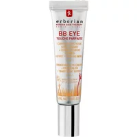 Erborian BB Eye Touche Parfaite 15ml tube, white with red text and silver cap, featuring skincare benefits.