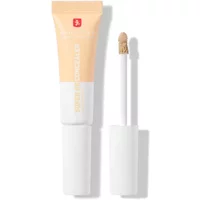 Beige tube of Erborian Super BB Concealer with white cap and applicator wand, SPF 25, Ginseng-infused, shade Nude.