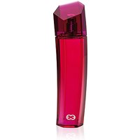 Escada Magnetism Eau de Parfum 75ml spray in a sleek, angular magenta bottle with a faceted cap and white logo.
