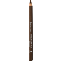 Brown Essence Kajal Pencil 08 Teddy with white text and sharpened tip.