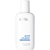 White Essie Good As Gone Nail Polish Remover bottle, 125 ml, with blue text and flip-top cap.