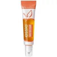 Essie On A Roll Apricot Cuticle Oil, 13.5ml tube, orange label with white cap and apricot illustration.