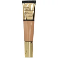 Estée Lauder Futurist Hydra Rescue foundation tube, gold cap, beige shade 1w2 Sand, black and gold branding.