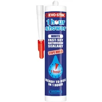 Evo-stik 1 Hour Shower Sealant White 310ml - image 2