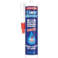 Evo-stik 1 Hour Shower Sealant White 310ml - image 3