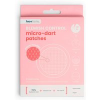 Pink box of Face Facts Micro-Dart Patches for blemish control, featuring a circular patch design.