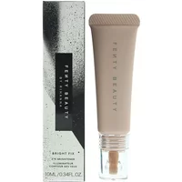 Fenty Beauty Bright Fix Eye Brightener Toffee in beige tube with clear cap, next to black and white box.