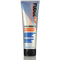 Fudge Cool Brunette Blue Toning Conditioner 250ml, silver tube with blue and orange text, flip-top cap.