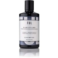 Black FUL Charcoal Purifying Shampoo 250ml bottle with white label and black cap.