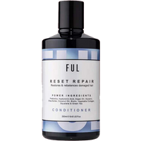 Black and white FUL Reset Repair Conditioner bottle, 250ml, with blue accents and bold black cap.