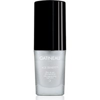 Gatineau Age Benefit Night Elixir 15ml, sleek silver bottle with black cap and elegant branding.