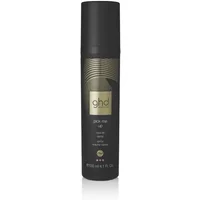 Black cylindrical bottle of ghd Pick Me Up Root Lift Spray, 120ml, with gold label and black cap.
