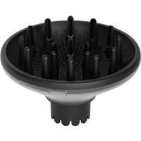 Black GHD speed professional curl diffuser with multiple prongs and a circular design for hair dryer attachment.