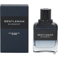 Givenchy Gentleman Intense Eau de Toilette 60ml, dark blue bottle with black cap, matching box with white text.