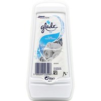 White Glade True Scent Gel Air Freshener 150g with blue label and floral imagery, assorted scents.