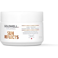 Goldwell Dualsenses Sun Reflects After Sun 60sec 200ml, white jar with orange text and logo, screw-on lid.