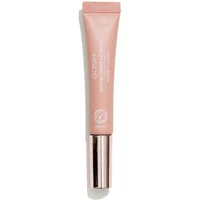 Gosh Soft'n Tinted Lip Balm SPF 15 in Nougat, sleek pink tube with metallic cap.