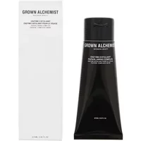Black tube of Grown Alchemist Enzyme Facial Exfoliant 75ml with white text, next to matching white box.