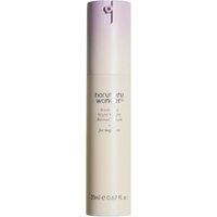 Cream-colored cylindrical bottle of haruharu wonder Black Rice Night Knight Retinol Serum, 20ml, with subtle gradient.