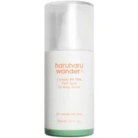 Haruharu Wonder Centella serum in white cylindrical bottle with green base and clear cap, 30ml size.