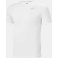 White Helly Hansen men's T-shirt, short sleeves, crew neck, subtle logo on chest, size XL.
