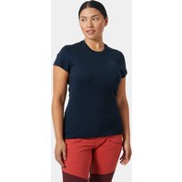 Navy Helly Hansen women's technical T-shirt, short sleeves, fitted design, small logo on chest, size XS.