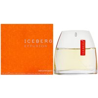 Iceberg Effusion for Women 75ml spray, clear bottle with white cap, orange box with white text.