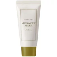 I'm FROM Mugwort Mask 30g in a white tube with green cap and minimalist label design.