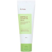 iUNIK Centella Calming Gel Cream 60 ml in white tube with green label and green flip cap.