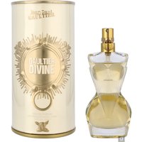 Gold Jean Paul Gaultier Divine Eau de Parfum 30ml with sculpted torso bottle and matching cylindrical box.