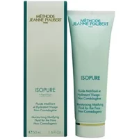 Jeanne Piaubert Isopure Moisturising Matifying Fluid 50ml in light green tube with matching box.
