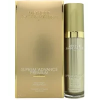 Gold Jeanne Piaubert Suprem'Advance Premium Anti-Ageing Face Serum bottle with matching gold box, 30ml.