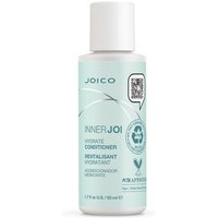 Joico InnerJoi Hydration Conditioner 50ml, light green bottle with white cap and silver branding.