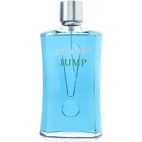 Blue JOOP! Jump Eau De Toilette bottle, 200ml, with silver cap and green logo.