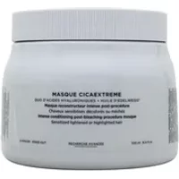Kérastase Blond Absolu Masque Cicaextreme 500ml, white jar with black text and screw-on lid.