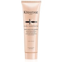 Kérastase Curl Manifesto conditioner in a sleek beige tube with black text and a black cap, 250ml.