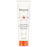 White Kérastase Nutritive Nectar Thermique tube with orange cap and black text detailing.