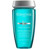 Kérastase Specifique Bain Vital Dermo Calm 250ml, teal bottle with silver cap and label detailing.