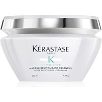 Kérastase Symbiose white jar with silver lid, labeled for damaged hair revitalizing mask, 200ml size.
