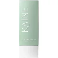 Kaine Green Fit Pro Sun SPF 50+ 55ml in a sleek mint green and white tube with minimalist branding.