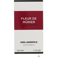 Karl Lagerfeld Fleur de Murier Eau de Parfum 50ml, red and white box with bold black text.