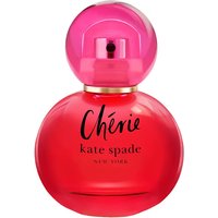 Kate Spade Chérie Eau de Parfum 60ml spray in a round red bottle with a pink spherical cap.